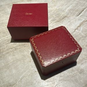 Cartier watch/jewelry box